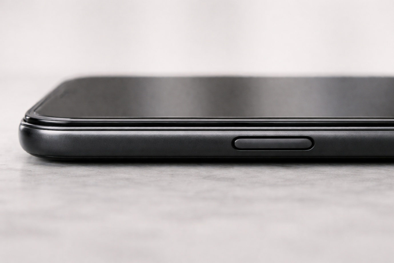 Side view of a smartphone showing slight screen separation from the frame